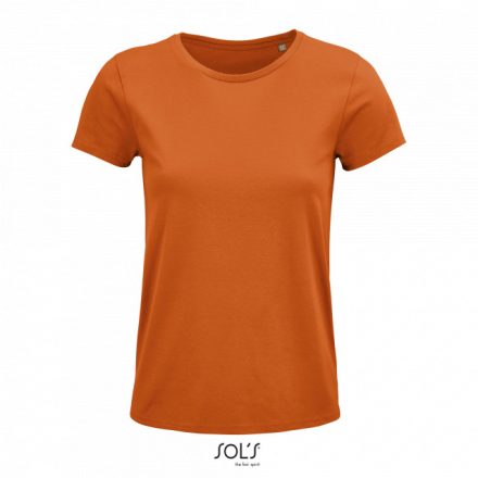 so03581or-l   SOL'S CRUSADER WOMEN - ROUND-NECK FITTED JERSEY T-SHIRT