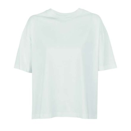 so03807wh-l   SOL'S BOXY WOMEN'S OVERSIZED T-SHIRT