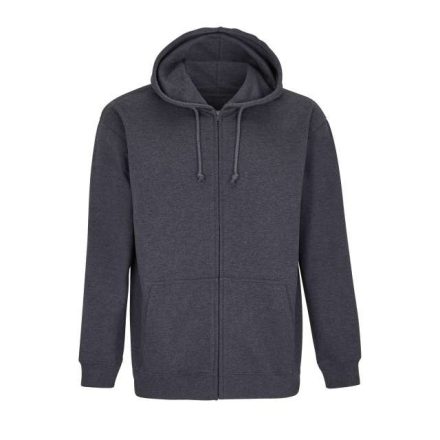 so03812chme-l   SOL'S CARTER - UNISEX FULL-ZIP HOODIE