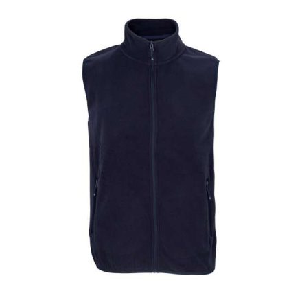 so03822nv-l   SOL'S FACTOR BW - UNISEX MICROFLEECE ZIP BODYWARMER