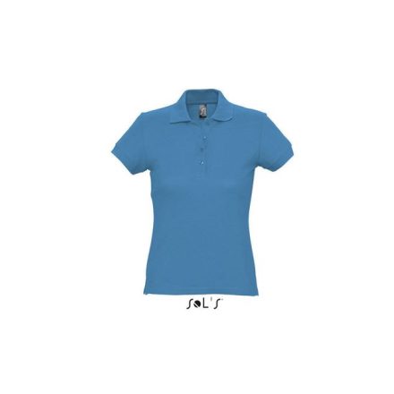 so11338aq-2xl   SOL'S PASSION - WOMEN'S POLO SHIRT