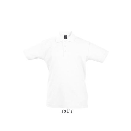 so11344wh-10a   SOL'S SUMMER II KIDS - POLO SHIRT