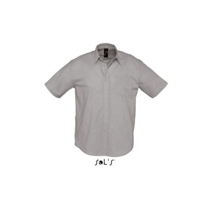 so16010si-2xl   SOL'S BRISBANE - SHORT SLEEVE OXFORD MEN'S SHIRT