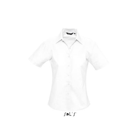 so16030wh-l   SOL'S ELITE - SHORT SLEEVE OXFORD WOMEN'S SHIRT