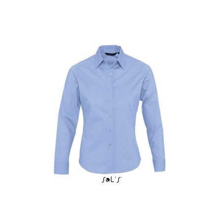 so17015bs-l   SOL'S EDEN - LONG SLEEVE STRETCH WOMEN'S SHIRT