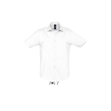 so17030wh-2xl   SOL'S BROADWAY - SHORT SLEEVE STRETCH MEN'S SHIRT