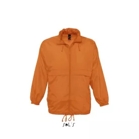   so32000or-m   SOL'S SURF - UNISEX WATER REPELLENT WINDBREAKER
