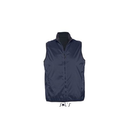 so44001nv-2xl   SOL'S WINNER - UNISEX CONTRASTED REVERSIBLE BODYWARMER