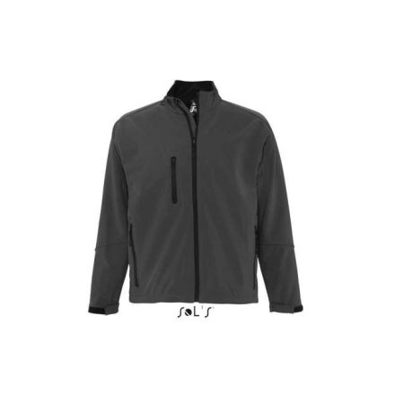 so46600ch-2xl   SOL'S RELAX - MEN'S SOFTSHELL ZIPPED JACKET