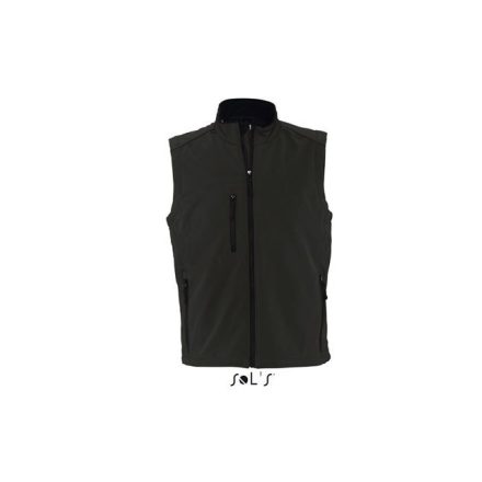 so46601bl-2xl   SOL'S RALLYE MEN - SLEEVELESS SOFTSHELL JACKET