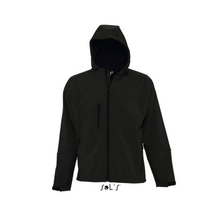 so46602bl-3xl   SOL'S REPLAY MEN - HOODED SOFTSHELL