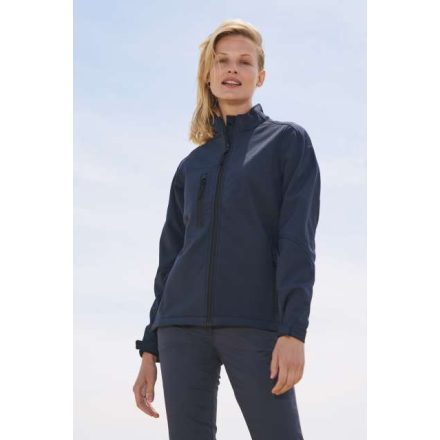 so46800ar-2xl   SOL'S ROXY - WOMEN'S SOFTSHELL ZIPPED JACKET