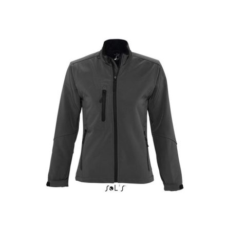 so46800ch-2xl   SOL'S ROXY - WOMEN'S SOFTSHELL ZIPPED JACKET