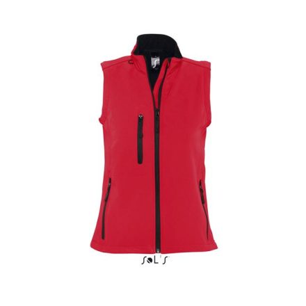 so46801pre-2xl   SOL'S RALLYE WOMEN - SLEEVELESS SOFTSHELL JACKET