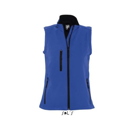 so46801ro-l   SOL'S RALLYE WOMEN - SLEEVELESS SOFTSHELL JACKET