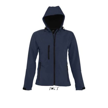 so46802fn-2xl   SOL'S REPLAY WOMEN - HOODED SOFTSHELL