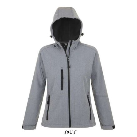 so46802gm-2xl   SOL'S REPLAY WOMEN - HOODED SOFTSHELL