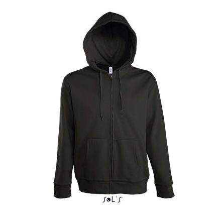 so47800bl-m   SOL'S SEVEN MEN - JACKET WITH LINED HOOD