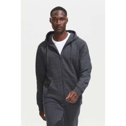 so47800chme-l   SOL'S SEVEN MEN - JACKET WITH LINED HOOD