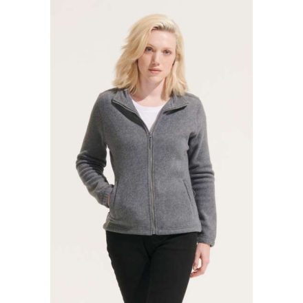 so54500wh-2xl   SOL'S NORTH WOMEN - ZIPPED FLEECE JACKET