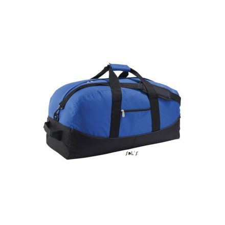 so70650ro/bl-u   SOL'S STADIUM 65 - TWO COLOUR 600D POLYESTER TRAVEL/SPORTS BAG