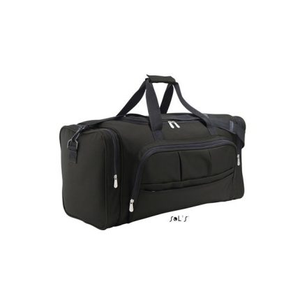 so70900bl-u   SOL'S WEEK-END - 600D POLYESTER MULTI-POCKET TRAVEL BAG