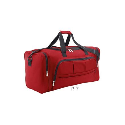 so70900re-u   SOL'S WEEK-END - 600D POLYESTER MULTI-POCKET TRAVEL BAG