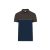wk210nv/ro-4xl UNISEX ECO-FRIENDLY TWO-TONE SHORT SLEEVE POLO SHIRT