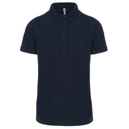 wk225nv-l   MEN'S SHORT SLEEVE STUD POLO SHIRT