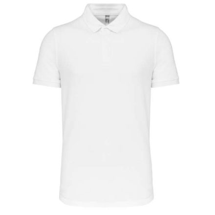 wk225wh-2xl   MEN'S SHORT SLEEVE STUD POLO SHIRT