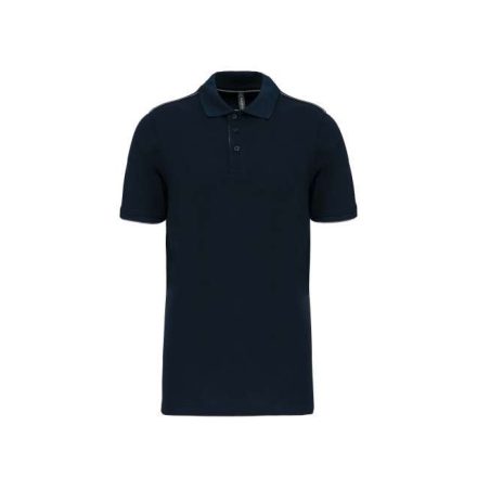 wk270nv/lro-2xl   MEN'S SHORT-SLEEVED CONTRASTING DAYTODAY POLO SHIRT