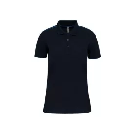   wk271nv/si-xs   LADIES' SHORT-SLEEVED CONTRASTING DAYTODAY POLO SHIRT