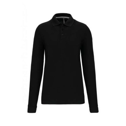 wk276bl-2xl   MEN'S LONG-SLEEVED POLO SHIRT