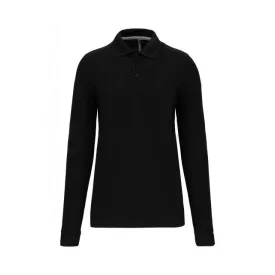 wk276bl-l   MEN'S LONG-SLEEVED POLO SHIRT