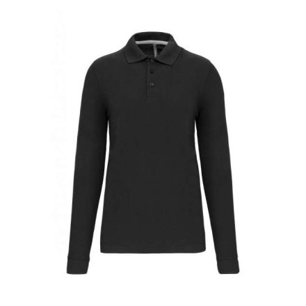 wk276dg-3xl   MEN'S LONG-SLEEVED POLO SHIRT