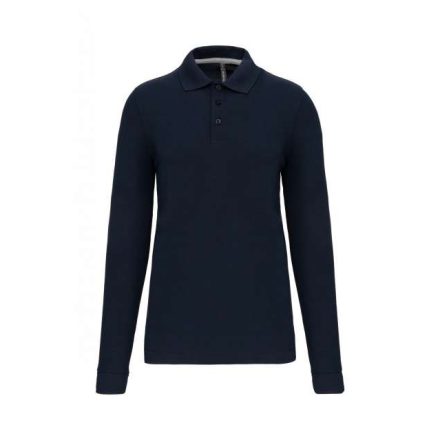 wk276nv-l   MEN'S LONG-SLEEVED POLO SHIRT