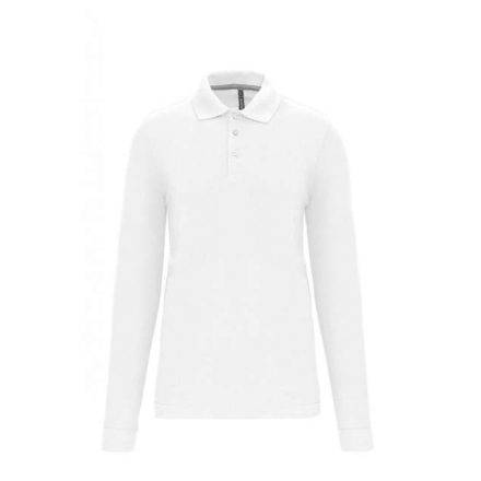 wk276wh-2xl   MEN'S LONG-SLEEVED POLO SHIRT