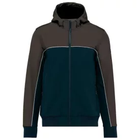   wk450nv/ro-s   UNISEX 3-LAYER TWO-TONE BIONIC SOFTSHELL JACKET
